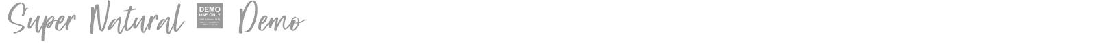 Super Natural font preview